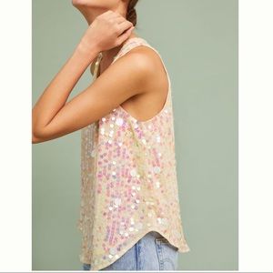 NWOT Anthropologie V Neck Swing Blouse